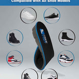 Height-increasing insole with multiple shoe-style compatibility icons