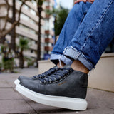 Men's Anthracite Boots - 258