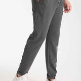 Men's Kaphone anthracite sweatpants, drawstring waist, tapered legs