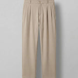 Men's Beige Belted Oversized Suit - OTE