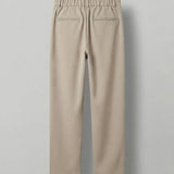 Men's Beige Belted Oversized Suit - OTE