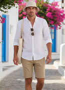 Men's Beige Bucket Hat - Ritar