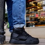 Men's Black Boots - 057
