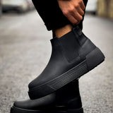 Men's Black Boots - 069