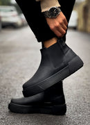 Men's Black Boots - 069
