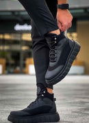 Men's Black Boots - 104