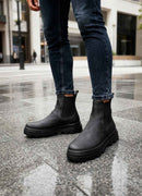 Men's Black Boots - 113