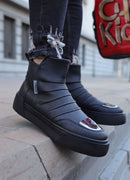 Men's Black Boots - CH113