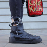 Men's Black Boots - CH113