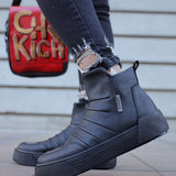 Men's Black Boots - CH113