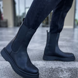 Men's Black Boots - 223