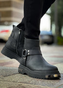 Men's Black Boots - 227