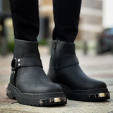 Men's Black Boots - 227