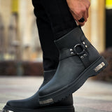 Men's Black Boots - 227