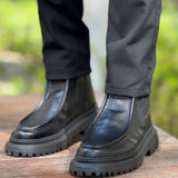Men's Black Boots - 2433