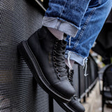 Men's Black Boots - 258