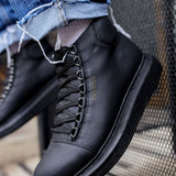 Men's Black Boots - 258