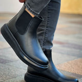 Men's Black Boots - 613