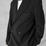 Men's Black Oversized Suit - 0001