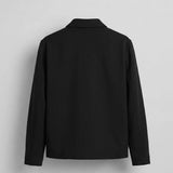 Men's Black Relaxed Fit Suit - 0002