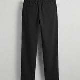 Men's Black Relaxed Fit Suit - 0002