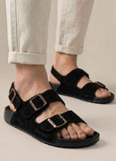 Men's Black Sandals - RJ