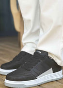 Men's Black Sneakers - 2410