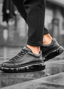 Men's Black Sneakers - 295