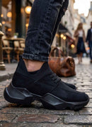 Men's Black Sneakers - 403