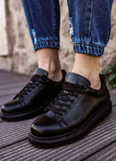 Men's Black Sneakers - Apollo