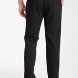 Kaphone men's black sweatpants with elastic waistband and tapered legs