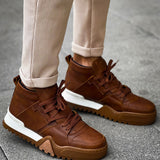 Men's Brown Boots - 057