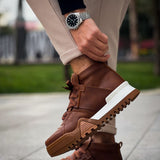 Men's Brown Boots - 057