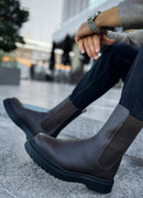 Men's Brown Boots - 223