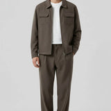 Men's Brown Relaxed Fit Suit - 0002