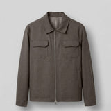 Men's Brown Relaxed Fit Suit - 0002