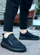 Schwarze Herren-Casual-Sneaker – 0307