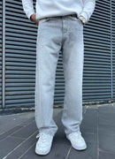 Men's Gray Baggy Jeans - DJ