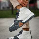 Men's Gray Boots - 057