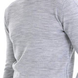 Men's Gray Regular Fit Knit Sweater - HTU