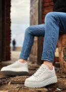 Men's Gray Suede Sneakers - 505