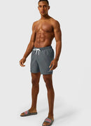 Men's Gray Swimming Shorts - Cheisu