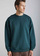 Men's Green Oversized Sweatshirt - Stephan