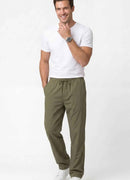 Men's Khaki Track Pants - Veleno