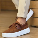 Baskets Tricotées Blanches pour Hommes - 0911