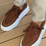Baskets Tricotées Blanches pour Hommes - 0911