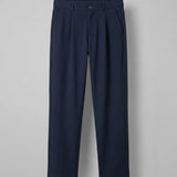 Men's Navy Blue Relaxed Fit Suit - 0002
