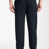 Men's Kaphone dark navy sweatpants with elastic waistband, side seams, and cuffed hems