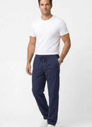Men's Navy Blue Track Pants - Veleno
