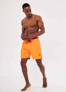Men's Orange Swimming Shorts - Pandy